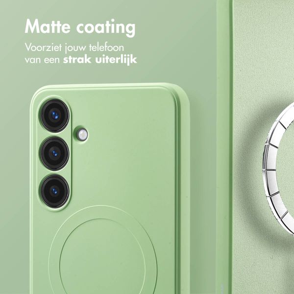 imoshion Color Backcover met MagSafe Samsung Galaxy S24 Plus - Groen