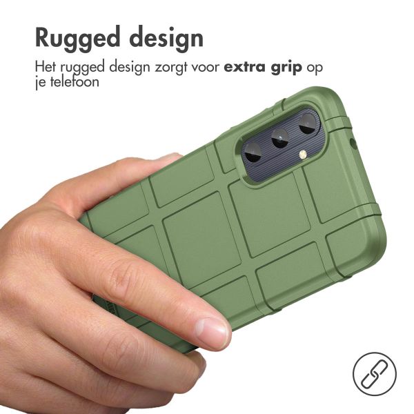 imoshion Rugged Shield Backcover Samsung Galaxy A05s - Donkergroen