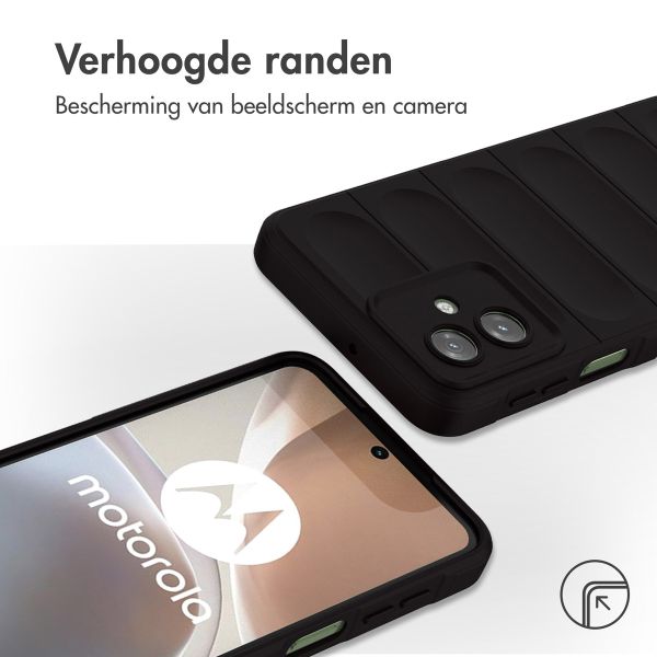 imoshion EasyGrip Backcover Motorola Moto G54 - Zwart