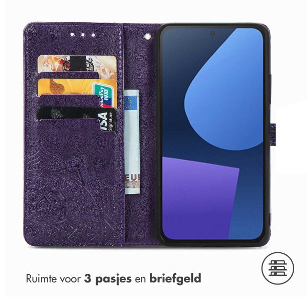 imoshion Mandala Bookcase Fairphone 5 - Paars