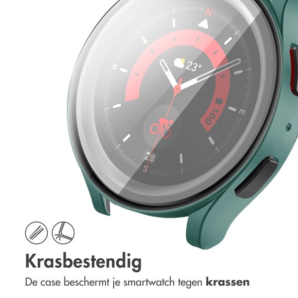 imoshion Full Cover Hardcase Samsung Galaxy Watch 6 40 mm - Donkergroen