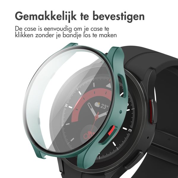 imoshion Full Cover Hardcase Samsung Galaxy Watch 6 40 mm - Donkergroen