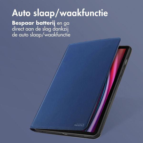 Accezz Classic Tablet Case Samsung Galaxy Tab S9 FE Plus / Tab S9 Plus  - Donkerblauw