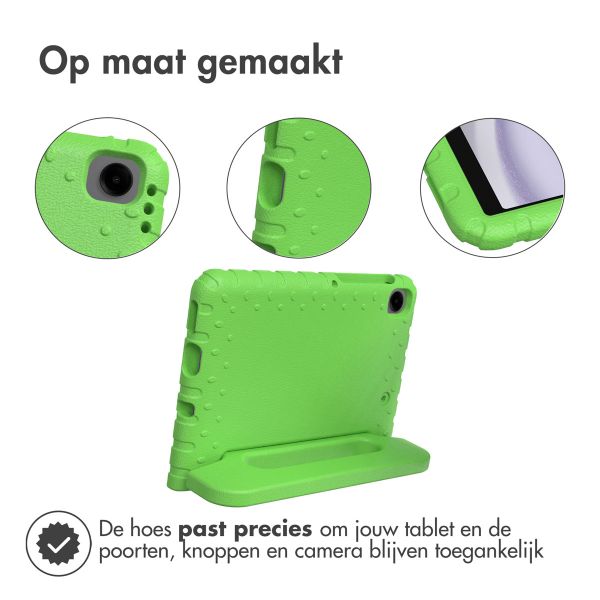 imoshion Kidsproof Backcover met handvat Samsung Galaxy Tab A9 8.7 inch - Groen