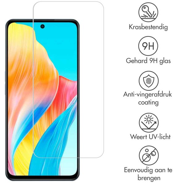 Selencia Gehard Glas Screenprotector Oppo A98 / A79 / A58