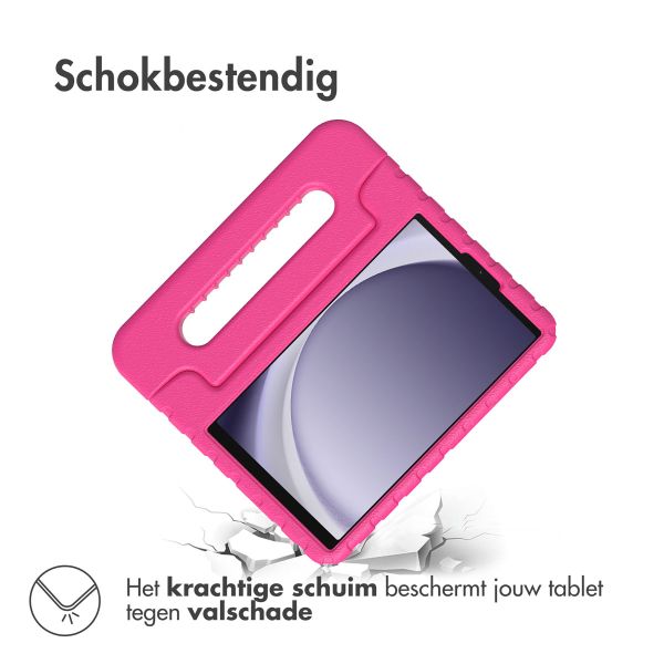 imoshion Kidsproof Backcover met handvat Samsung Galaxy Tab A9 8.7 inch - Roze