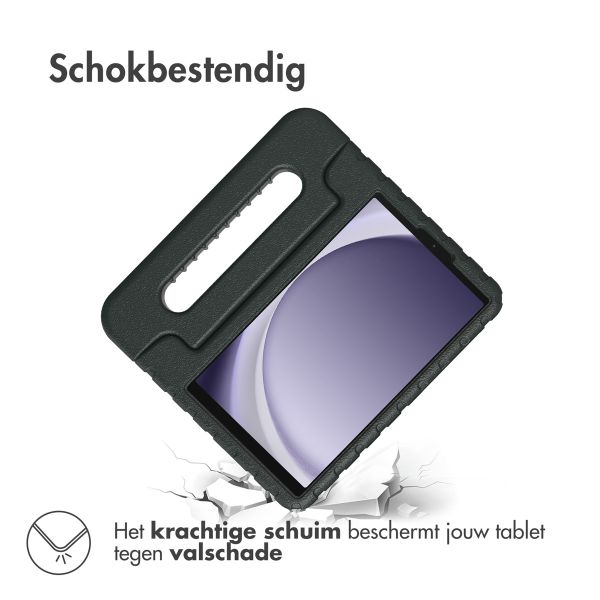 imoshion Kidsproof Backcover met handvat Samsung Galaxy Tab A9 8.7 inch - Zwart