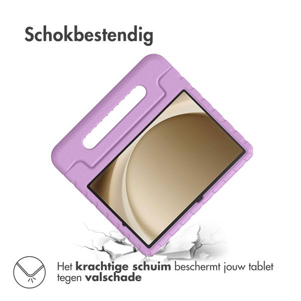 imoshion Kidsproof Backcover met handvat Samsung Galaxy Tab A9 Plus - Lila