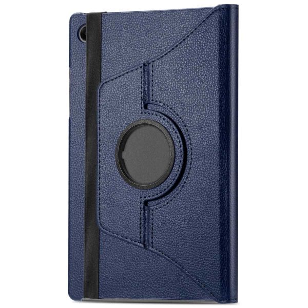 imoshion 360° draaibare Bookcase Samsung Galaxy Tab A9 8.7 inch - Donkerblauw