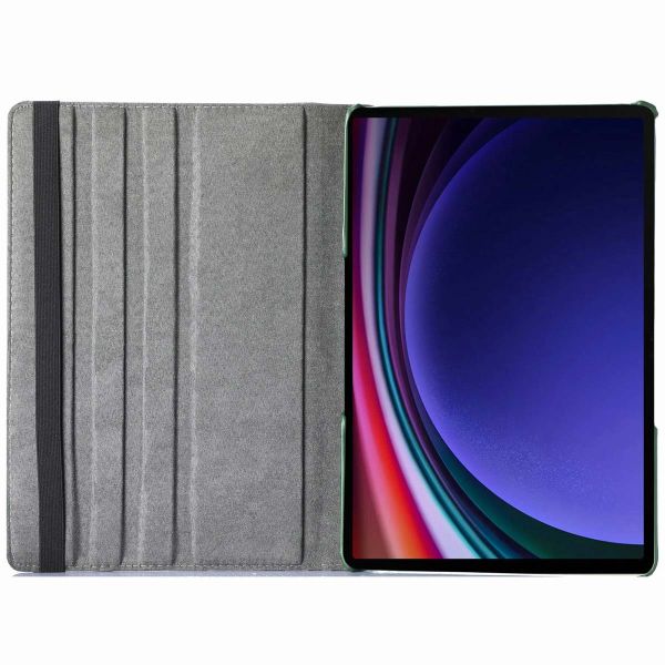 imoshion 360° draaibare Bookcase Samsung Galaxy Tab S9 Ultra - Groen
