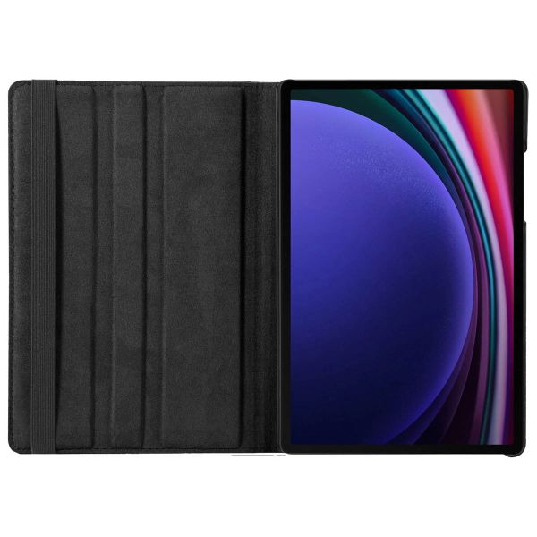 imoshion 360° draaibare Bookcase Samsung Galaxy Tab S9 11.0 inch / Tab S9 FE 10.9 inch - Zwart