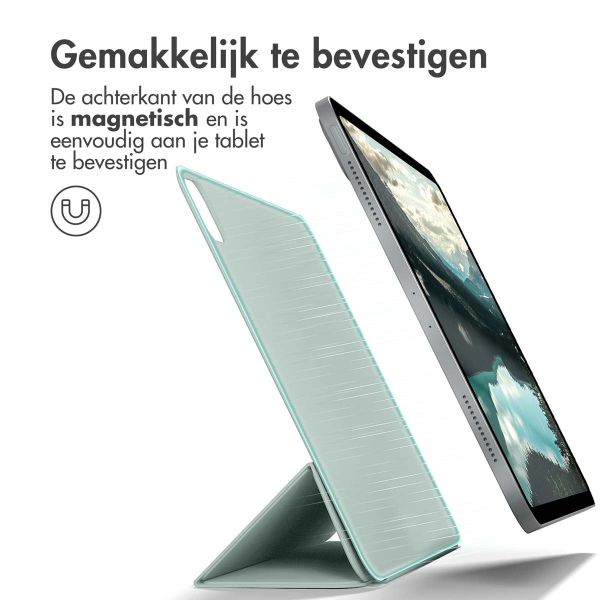 imoshion Magnetic Bookcase iPad Pro 12.9 (2020/2021/2022) - Lichtgroen