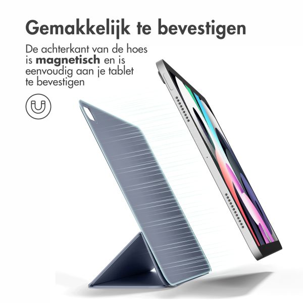 imoshion Magnetic Bookcase iPad Air 11 inch (2024) M2 / Air 5 (2022) / Air 4 (2020) - Lavender