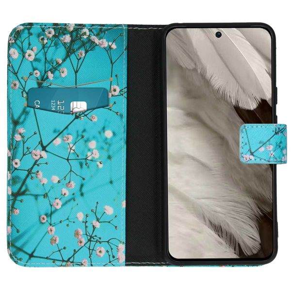 imoshion Design Softcase Bookcase Google Pixel 8 - Blossom