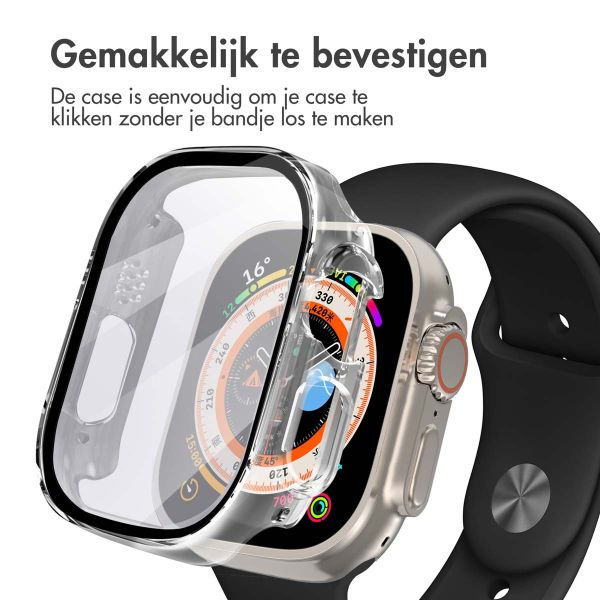 imoshion Full Cover Hardcase Apple Watch Ultra / Ultra 2 - 49 mm - Transparant