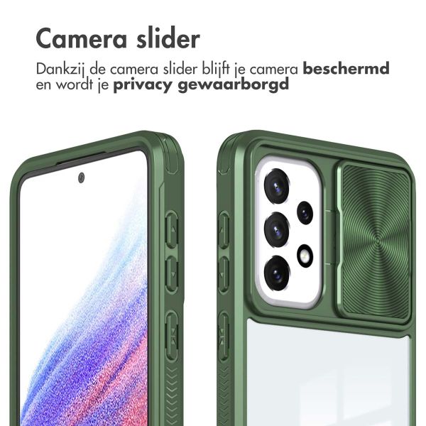 imoshion Camslider Backcover Samsung Galaxy A53 - Donkergroen