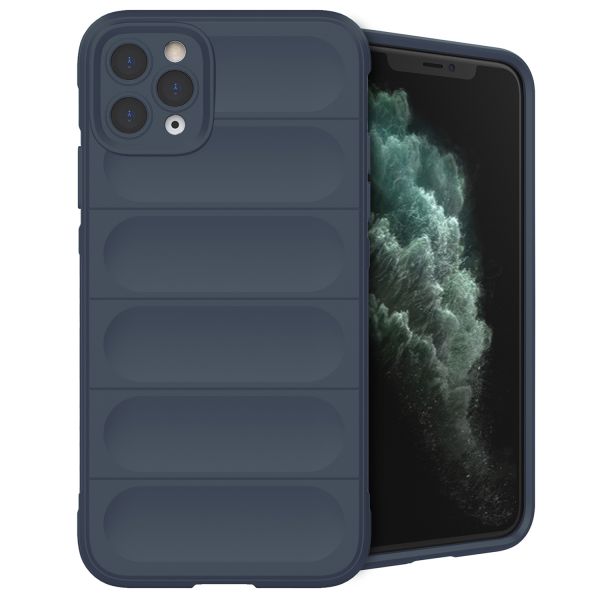 imoshion EasyGrip Backcover iPhone 11 Pro Max - Donkerblauw