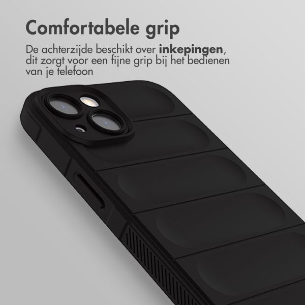 imoshion EasyGrip Backcover iPhone 13 - Zwart