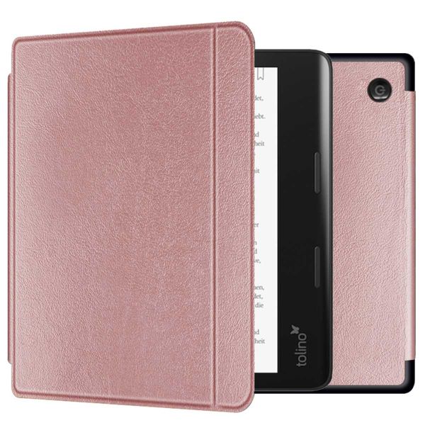 imoshion Slim Hard Case Sleepcover met stand Kobo Sage / Tolino Epos 3 - Rosé Goud