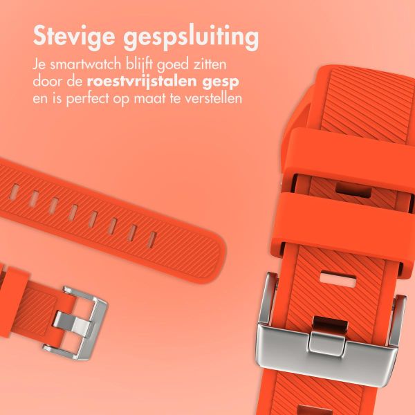 imoshion Flexibel Siliconen bandje - Universeel 22 mm aansluiting - Oranje