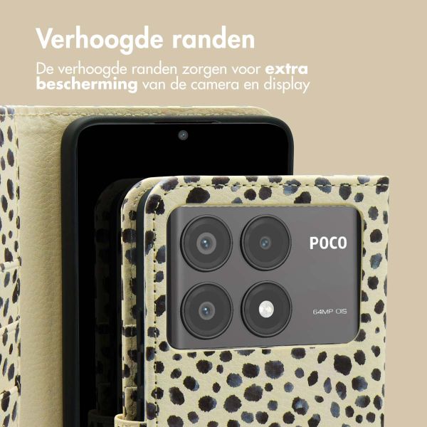 imoshion Design Bookcase Xiaomi Poco X6 Pro - Black And White Dots