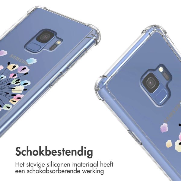 imoshion Design hoesje met koord Samsung Galaxy S9 - Sandstone Dandelion