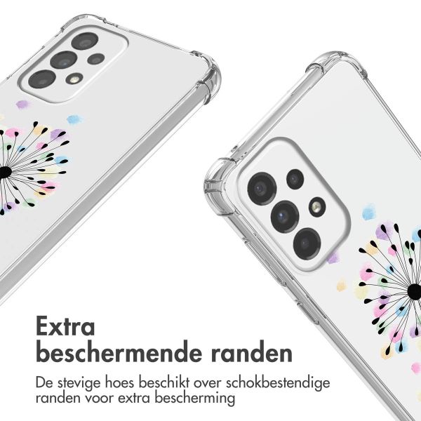 imoshion Design hoesje met koord Samsung Galaxy A33 - Sandstone Dandelion