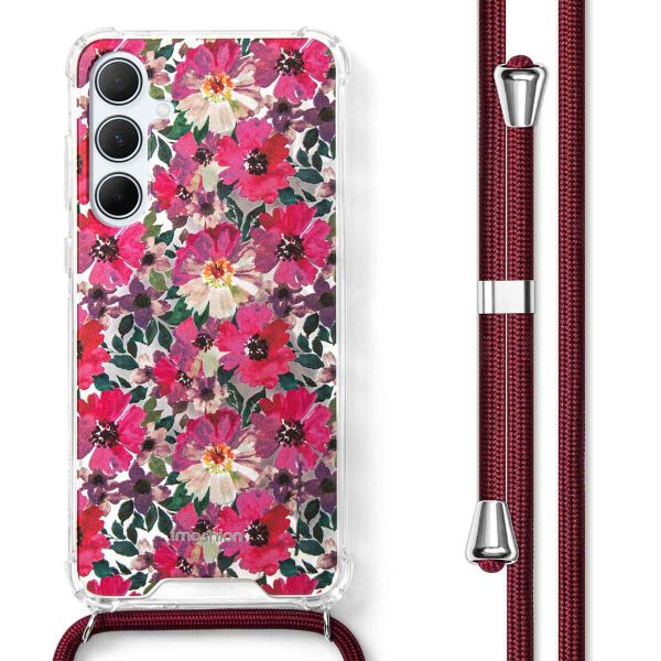 imoshion Design hoesje met koord Samsung Galaxy A55 - Flower Water