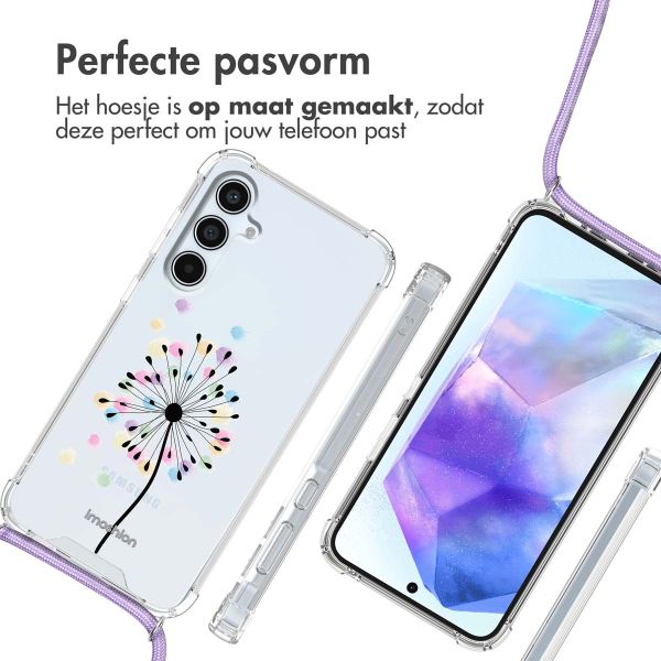 imoshion Design hoesje met koord Samsung Galaxy A55 - Sandstone Dandelion