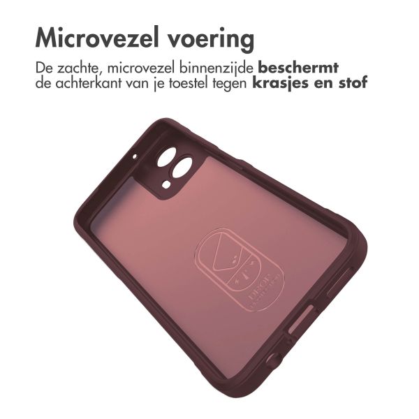 imoshion EasyGrip Backcover Motorola Moto G34 - Aubergine