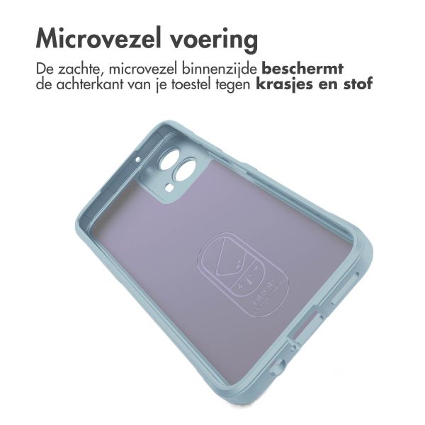 imoshion EasyGrip Backcover Motorola Moto G34 - Lichtblauw