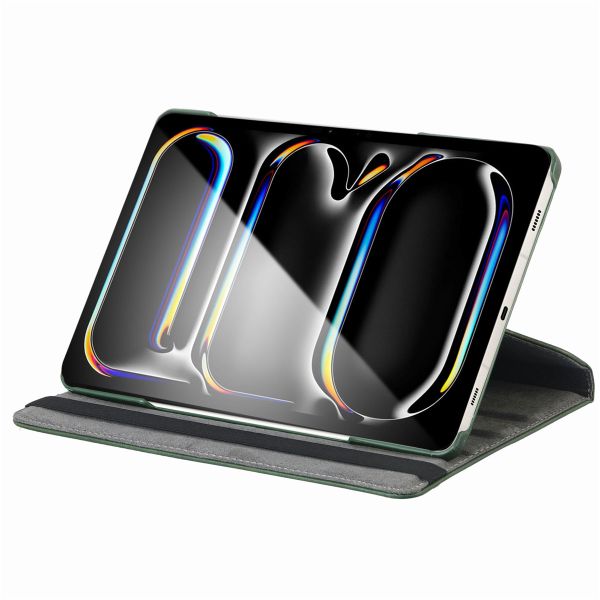 iMoshion 360° draaibare Bookcase iPad Pro 13 (2024) M4 - Groen