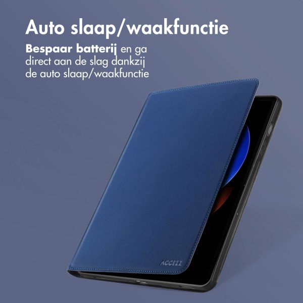 Accezz Classic Tablet Case Xiaomi Pad 6S Pro 12.4 - Donkerblauw