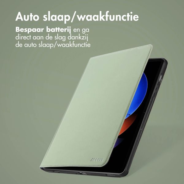 Accezz Classic Tablet Case Xiaomi Pad 6S Pro 12.4 - Groen