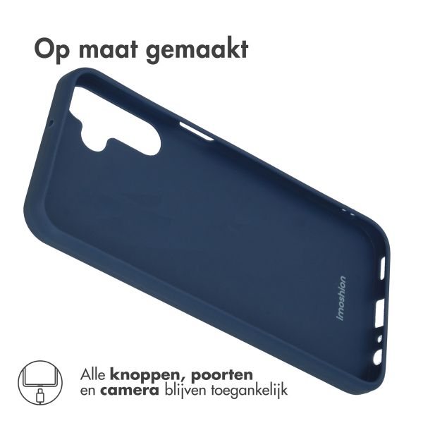 imoshion Color Backcover Samsung Galaxy A15 (5G/4G) - Donkerblauw