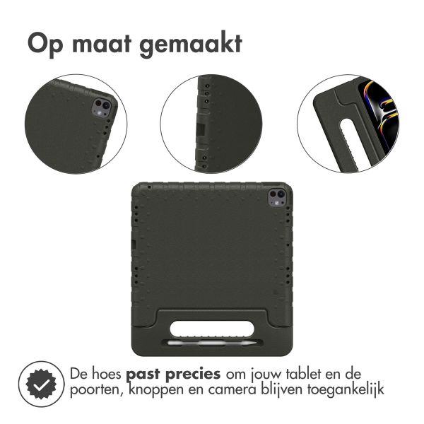 imoshion Kidsproof Backcover met handvat iPad Pro 11 (2024) - Zwart