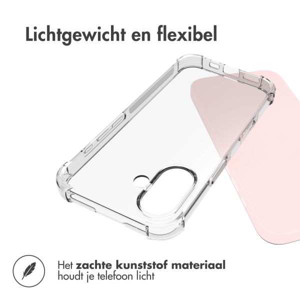 imoshion Shockproof Case iPhone 16 - Transparant