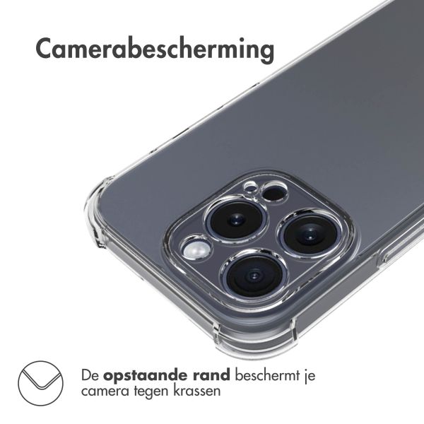 iMoshion Shockproof Case iPhone 16 Pro - Transparant