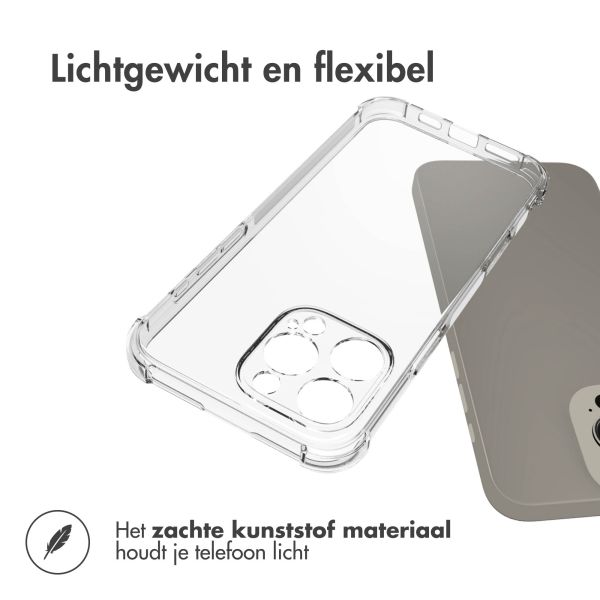 iMoshion Shockproof Case iPhone 16 Pro Max - Transparant