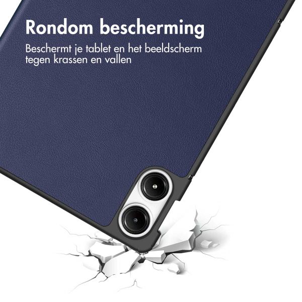 imoshion Trifold Bookcase Xiaomi Redmi Pad Pro / POCO Pad - Donkerblauw