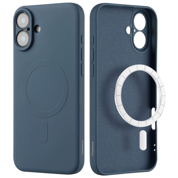 imoshion Color Backcover met MagSafe iPhone 16 - Donkerblauw