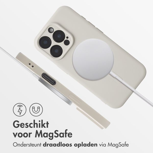 imoshion Color Backcover met MagSafe voor de iPhone 16 Pro - Beige