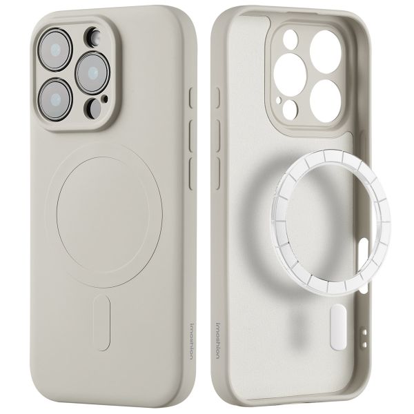 imoshion Color Backcover met MagSafe voor de iPhone 16 Pro - Beige