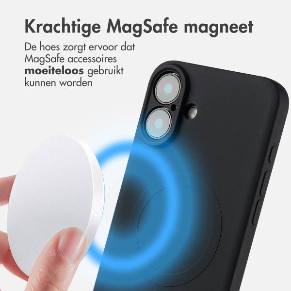 imoshion Color Backcover met MagSafe voor de iPhone 16 Plus - Zwart