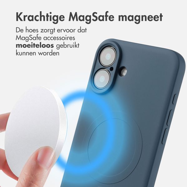 imoshion Color Backcover met MagSafe voor de iPhone 16 Plus - Donkerblauw