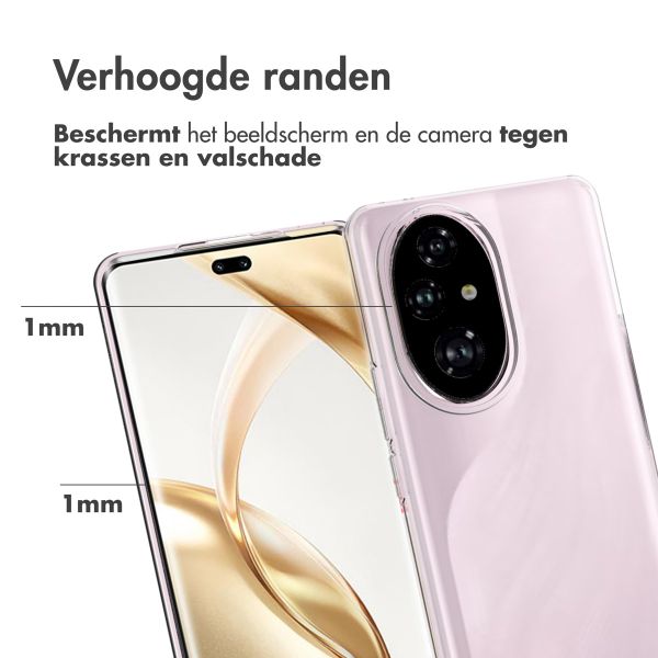 Accezz Clear Backcover Honor 200 Pro - Transparant