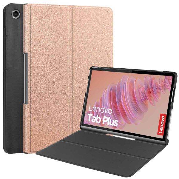 imoshion Bookcase Lenovo Tab Plus - Rosé Goud