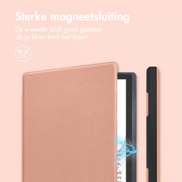 imoshion Slim Soft Case Sleepcover Pocketbook InkPad Color 3 / InkPad 4 - Rosé Goud