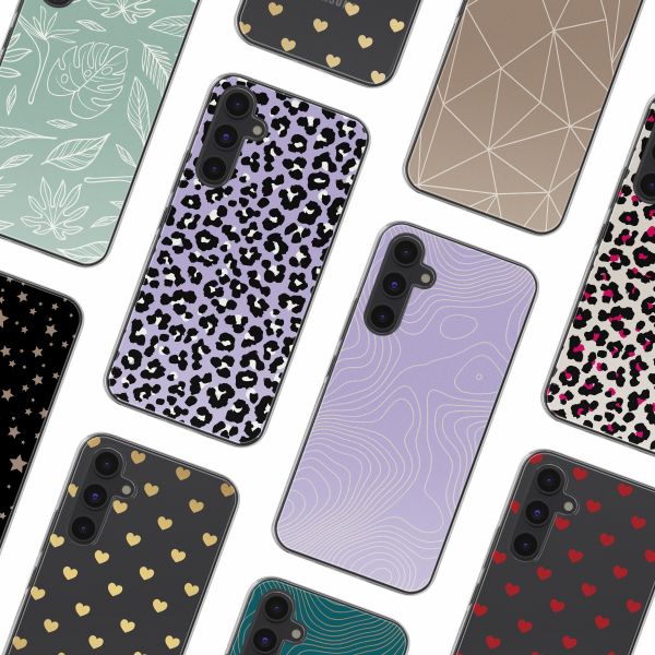 imoshion Design hoesje Samsung Galaxy A54 (5G) - Leopard Lilac