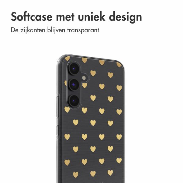 imoshion Design hoesje Samsung Galaxy A54 (5G) - Golden Hearts